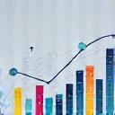 Icon representing technology and data